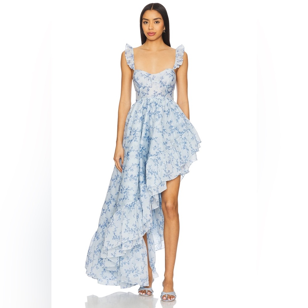 Selkie X Revolve The Legs For Days Dress in Powder Room NWT Large